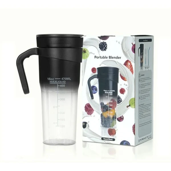 آبمیوه گیر مخلوط کن قابل حمل مدل Portable Blender (470ml , HD-09)