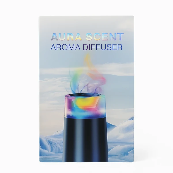 خوشبو کننده هوشمند خودرو مکس ول مدل Aura Scent با نور RGB و افکت مه ابری