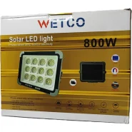 پروژکتور 800 وات سولار wetco با قابلیت پاوربانک،مگنت،نصب روی دیوار