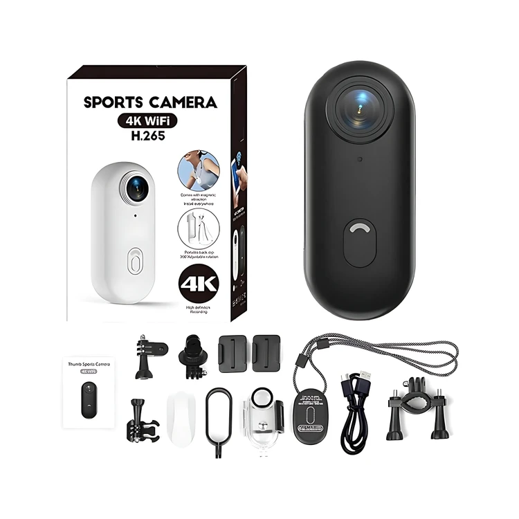 دوربین اکشن ورزشی مدل Sport Camera 4K H.265 پک کامل