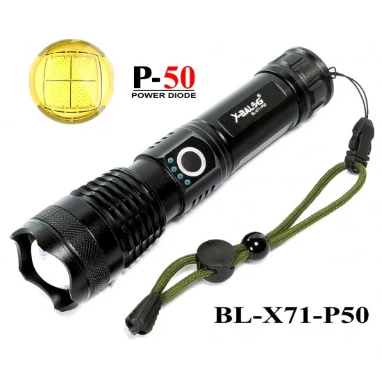 چراغ قوه حرفه ای X-Balog BL-X71-P50