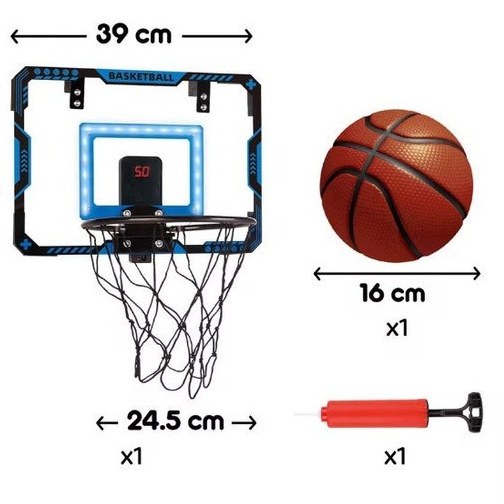 گجت هوشمند 31 قطعه تمرین و بازی بسکتبال دیواری ELECTRONIC SCORING BASKETBALL BOARD SPORTS SERIES
