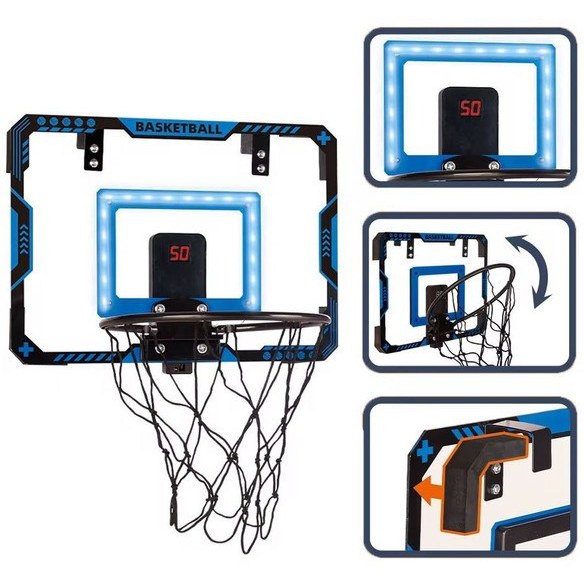 گجت هوشمند 31 قطعه تمرین و بازی بسکتبال دیواری ELECTRONIC SCORING BASKETBALL BOARD SPORTS SERIES