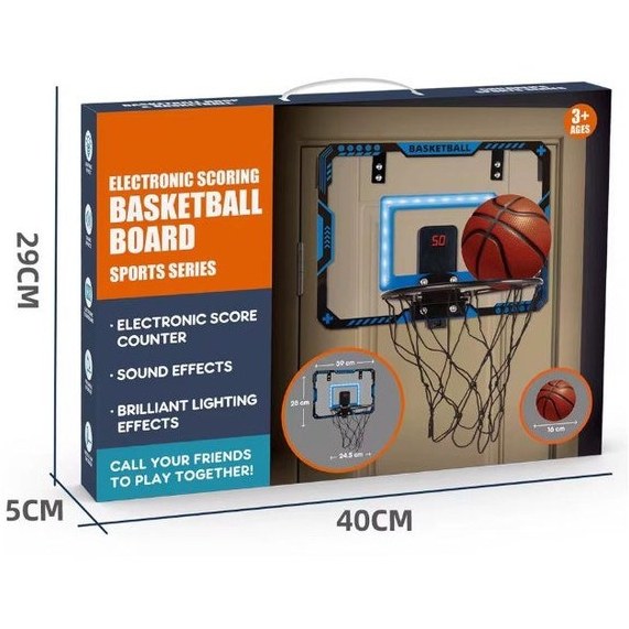 گجت هوشمند 31 قطعه تمرین و بازی بسکتبال دیواری ELECTRONIC SCORING BASKETBALL BOARD SPORTS SERIES